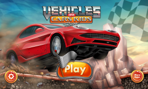 Vehicles and Cars Kids Racing screenshot 0