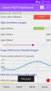 Linear MQTT Dashboard screenshot 0