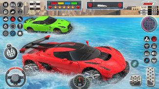 Water Car Stunt Racing 2019: 3D Cars Stunt Games screenshot 3