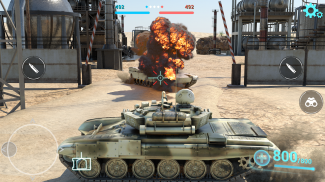 Tanks Battlefield: PvP Battle screenshot 4