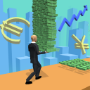 Business Run 3D Icon