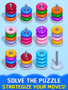 Hoop Sort - Color Hoop Stack screenshot 0