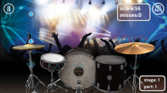 Drums permainan nyata screenshot 0