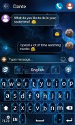 Nebula Keyboard Theme & Emoji screenshot 1