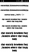 Fonts for FlipFont 50 Gothic screenshot 2