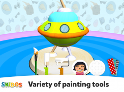 SKIDOS Toy Brush: Coloring games for kids 2-6 screenshot 1