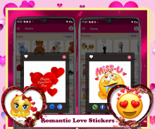 Romantic Love Stickers screenshot 12