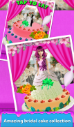 Pembuat Kek Kue Pernikahan! Memasak Kek Pengantin screenshot 7