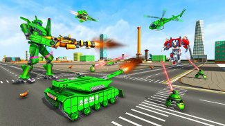 Army Tank Robot Transform Game screenshot 1