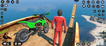 jogos de moto sky ramp bike screenshot 6