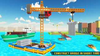 Río Tren Pista Constructor & Arte screenshot 2