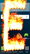 Feuer Handy-Bildschirm Effekt screenshot 3