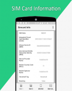 Sim Card Info Details screenshot 0