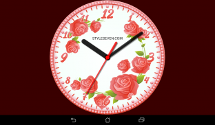 Skin Analog Clock-7 screenshot 1