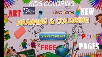 Drawing and Coloring Pages screenshot 5