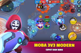 Heroes' Strike - 3v3 Moba Brawl Shooter screenshot 1