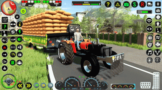 Tractor Trolley Farmer Game 3D screenshot 0