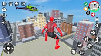 Miami Rope Hero Mafia City 3D screenshot 1
