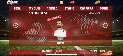 SSC Bari Soccer Tap screenshot 1