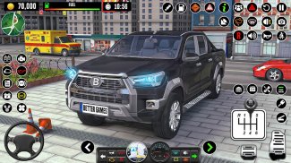 conduite école simulateur ville voiture parking screenshot 5