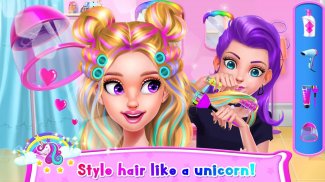 Rainbow Unicorn Hair Salon screenshot 4