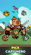 Capybara Survivor: Idle Battle screenshot 13