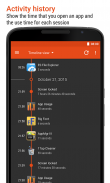 App Usage - Monitorer l'usage/l'emploi screenshot 0