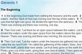 Bible New Life Version screenshot 1