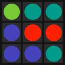 Lines Color Balls - Matching colors Icon