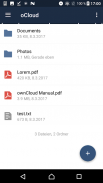 ocloud pour owncloud screenshot 3