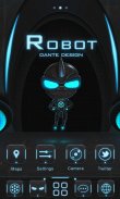 Robot GO Launcher Theme screenshot 0