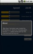 Bike Gear Calculator Free screenshot 2