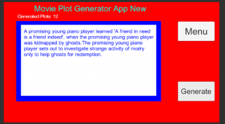 Movie Plot Generator screenshot 4