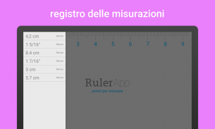 Righello (Ruler App) screenshot 2