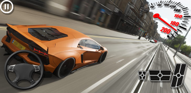 Aventador Car Simulator: Real City Car Games screenshot 0