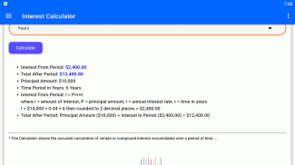 Interest Calculator screenshot 10