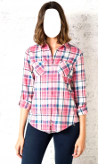 Women Shirt Photo Suit screenshot 8