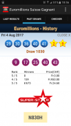 Swiss Euromillions Results screenshot 6