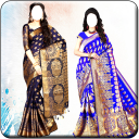 Women Pattu Saree Photo Maker