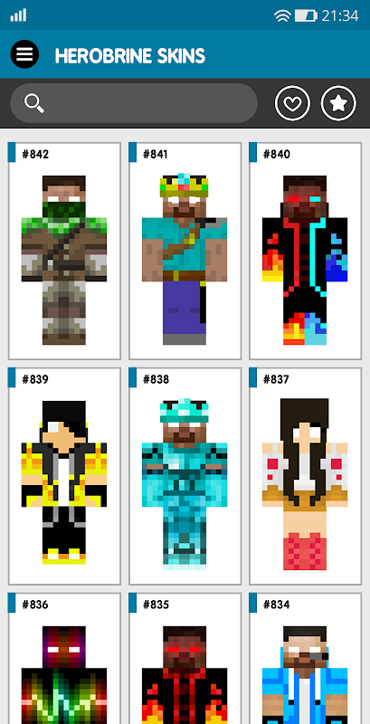 Herobrine Skins for Minecraft for Android - Free App Download