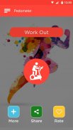 Fitness app  Bodyweight Workout Step counter app screenshot 2