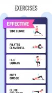Gesäß-Workout - Po Training für Frauen screenshot 3