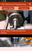 CNC Machine Programming & Operating Videos App screenshot 1
