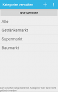 Einfacher Einkaufszettel screenshot 5