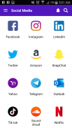 All Social Media networks in one app screenshot 0