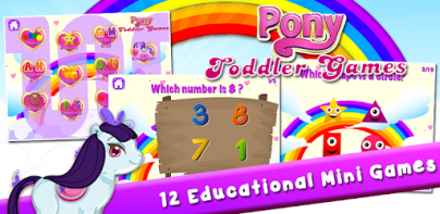 Jeux de poney pour les bambins