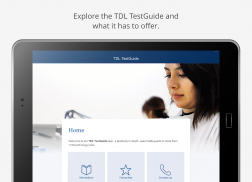 TDL TestGuide screenshot 2