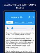 News in Levels: Learn English screenshot 7