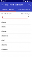 Offline English French Dictionary screenshot 5