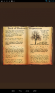 Book of Shadows White Wiccan Magick Grimoire screenshot 1